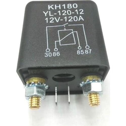 KH180YL-120A-12 Normally Open 4-Pin Start Relay High-Current Contactor High-Power Automobile Relay