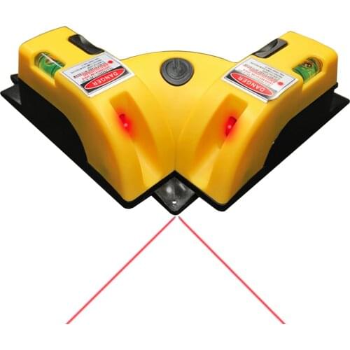 Laser Level Right Angle 90 Degrees Vertical Horizontal Line Calibrator Measuring Instrument Home DIY Measurement Tools