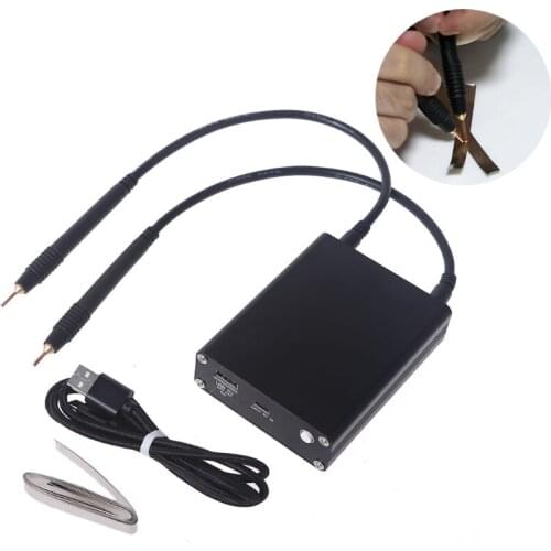 Mini Spot Welder DIY Welding Machine ABS Black/White Portable 18650 Battery Various Welding Power Supplies