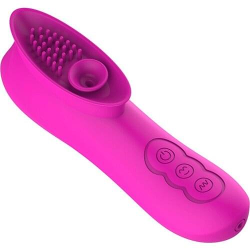 Powerful Clit G Spot Sucking Vibrator Tongue Clitoral Stimulation Pussy Massage Female Waterproof Nipple Sucker Sex toy Blowjob