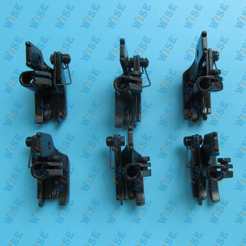 Fit For SINGER JUKI BROTHER WALKING FEET 6 sets FEET with RIGHT LEFT EDGE GUIDE