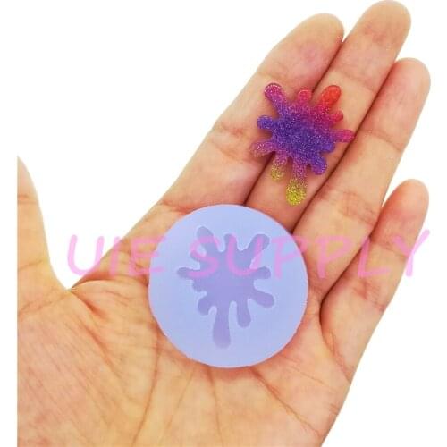 PYL951U 30.4mm x 24.7mm Kawaii Sweet Silicone Mold Fondant Cake Decoration Craft Resin Clay Art Earrings Necklace Pendant Making