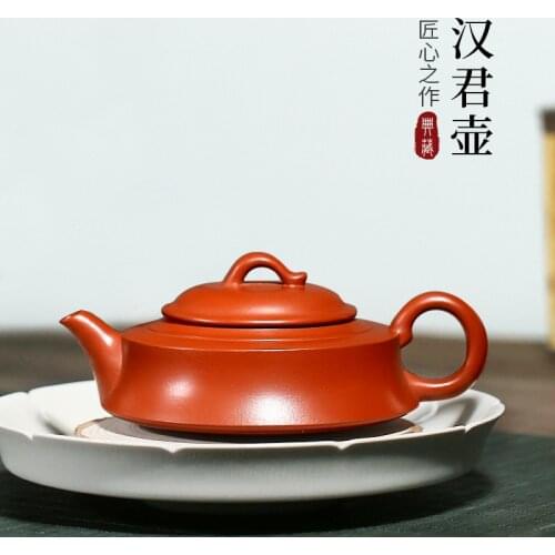 GuYue hall yixing recommended pure manual teapot tea set sketch household teapot mud han jun zhu
