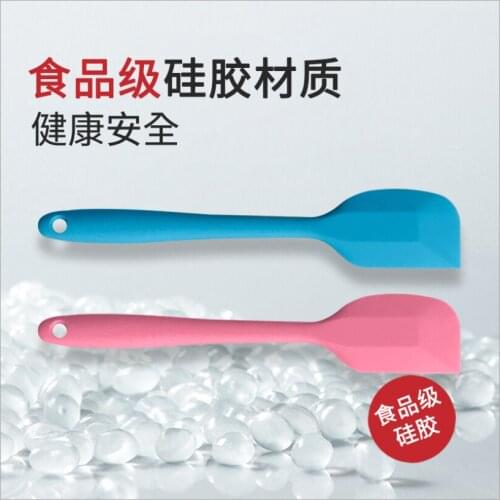 Cake Spatula Baking Tools Cream Spatula FDA Silicone Integrated Spatula Translucent