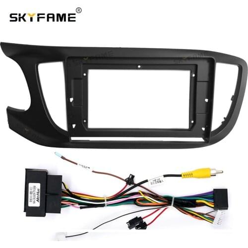 SKYFAME Car Frame Cable For ROEWE 360 2015-2017 Android Big Screen Dask Kit Fascia Frame Line