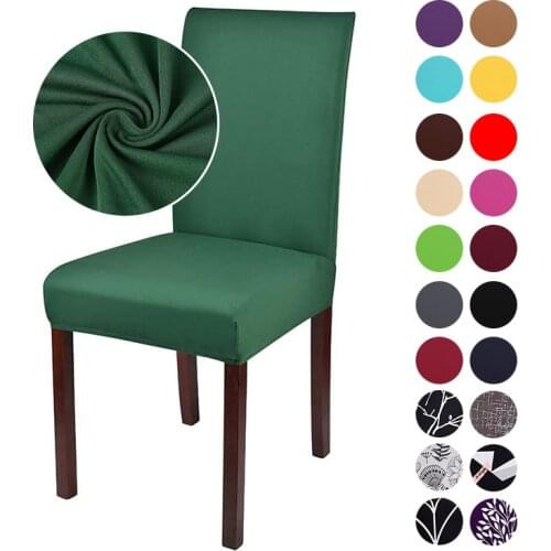 Modern Dining Chair Cover Spandex Elastic Chair Slipcover Dining Room Chair Covers Seat Case for Wedding Hotel Banquet