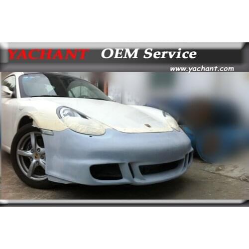 Car-Styling FRP Fiber Glass Front Bumper Body Kit Fit For 2009-2012 Cayman 987 GT3 Front Bumper