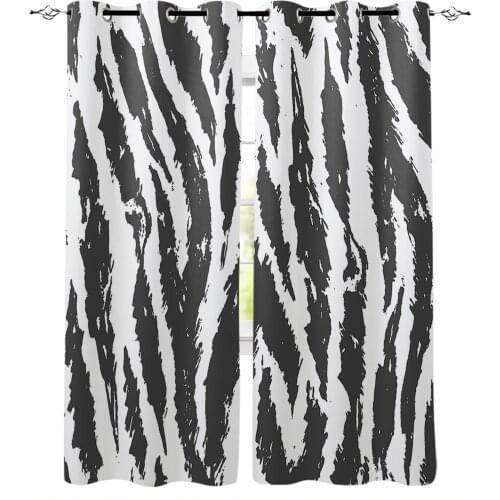 Texture Mottled Shabby Blackout Curtains for Children Kids Home Decor Bedroom Living Room High Shading Window Curtains