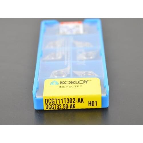 High Quality Finish for Aluminum DCGT11T302-AK H01 10pcs