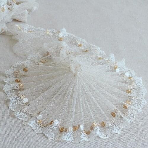 2Yards Exquisite Embroidered Flower Lace Trim High Quality Lace Fabric DIY Craft&Sewing Dress Clothing Accessories