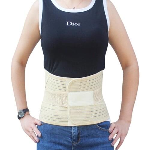 The family USES the lodestone fever to protect the waist to have the Verstelbare Taille Magnetische Taille Belt Brace Massage
