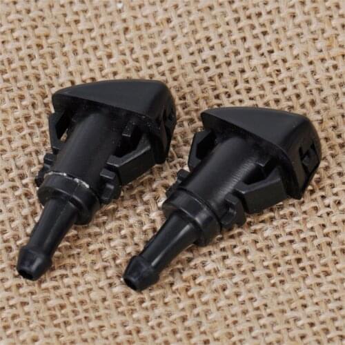 DWCX 2x Windshield Washer Wiper Jet Nozzle Single Hole 5116079AA for Dodge Avenger 2008 - 2011 Chrysler PT Cruiser 2001 - 2010