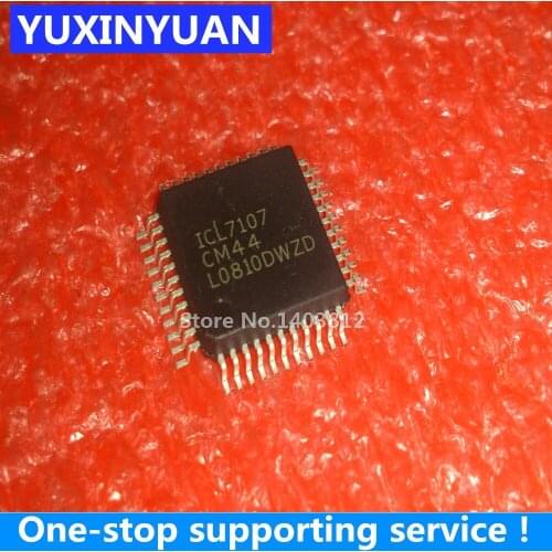 ICL7107 ICL7107CM44 QFP44 LED 10pcs/lot
