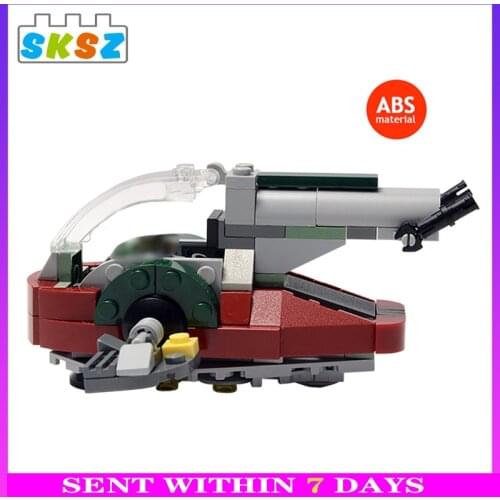 131pcs MOC Building Blocks Star Set Wars Slave I Model Microfighter Kit Diy Toy Bricks Toys for Children Kids Christmas Gifts