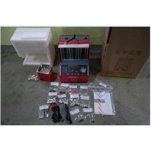 CNC602A Car Fuel Injector Cleaning Machine Ultrasonic FUEL Injector Cleaner Tester Washing Tool 6 Cylinder
