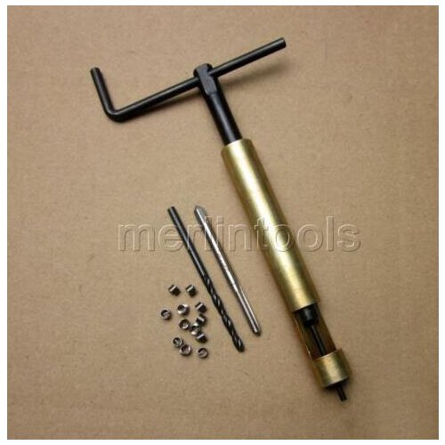 Helicoil Thread Repair Kit 8-32 Drill and Tap Insertion tool Fine thread