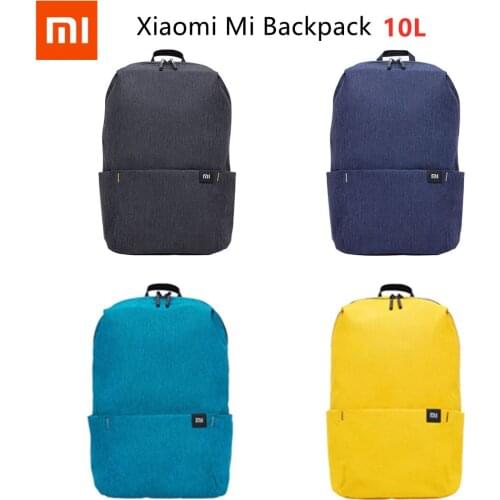 Original Xiaomi Mi Backpack 10L Urban Leisure For Men Women Small Size Shoulder Unise Colorful Sport Chest Bags