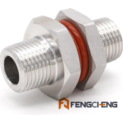 Weldless Bulkhead 1/2" MPT X 1/2" MPT Home Brewing Kettle Bulkhead Single-piece design