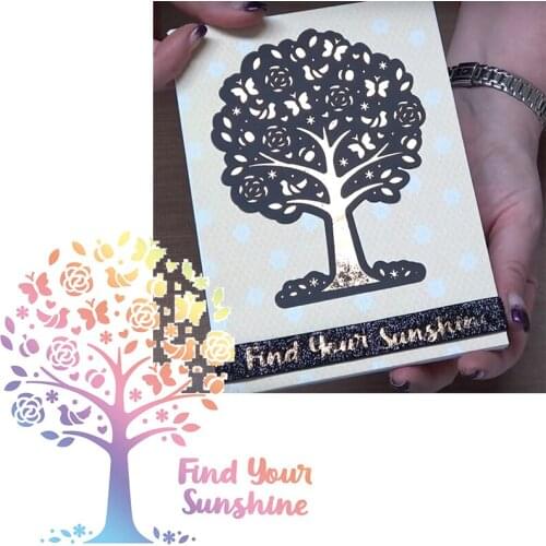 Wisdom Tree Metal Cutting Dies Find Your Sunshine Dies Cuts For Card Making 2020