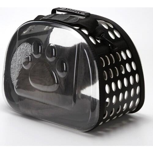 Transparent portable Pet Carrier Mesh Comfort Travel Tote Shoulder Bag Cat Dog Puppy Small Animal breathable Sling Carrier