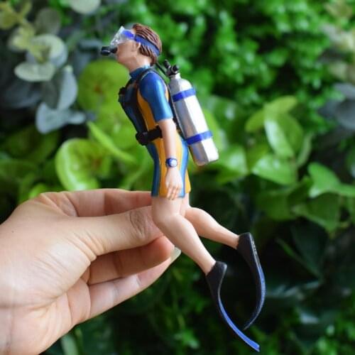 Pvc figure DiverKevin Simulation Ocean Character Model