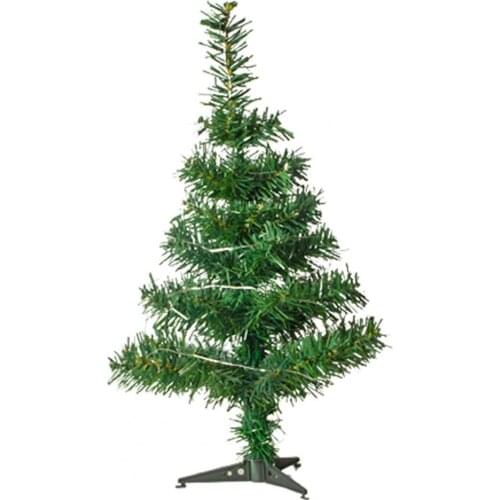 Christmas Tree Durable Portable PVC Lightweight Decorative Xmas Pine Ornament Trees Festival Gifts Decoration Easy Installation