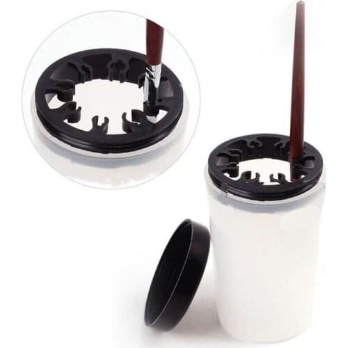 1pc nail pen clean cup nail art brushes wash cleaner gel polish remove holder empty container manicure tools