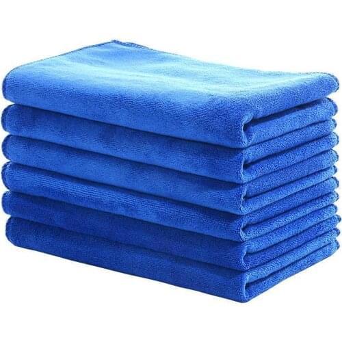 5pcs/2Pcs Microfibre Cleaning Auto Soft Cloth Washing Cloth Towel Duster 25*25cm Car Home Cleaning Micro fiber Towels For bmw