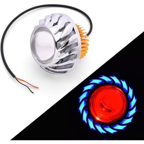 1PC Motorcycle Led Headlight Round Angel Eyes Spot Light Fog Lamp For Yamaha XT660 xt 660 MT125 MT01 MT03 MT25 mt 125 01 03 25