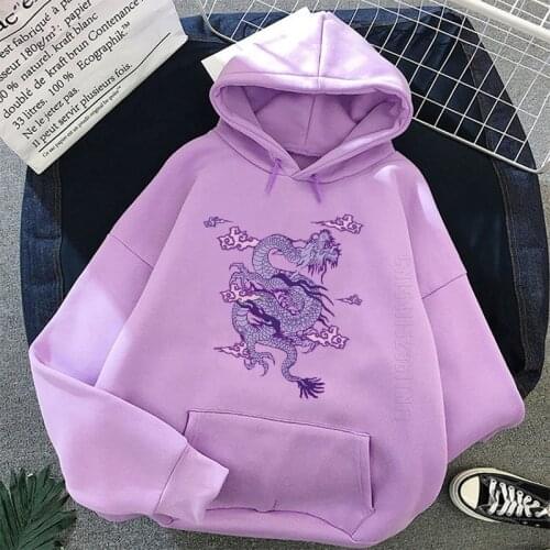 Dragon Unisex Women And Men Streetwear Hoodie Cute Hip Hop Ullzang Harajuku Funny Tee Print Punk Top Vintage Dropshipping