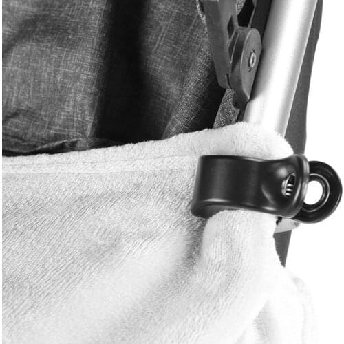 4 Pack Car Seat Cover Clips Nursing Cover, Pram Toy Holder, Blanket Clamp - Best Baby Shower Registry Gift Buggy Accessory 69HE