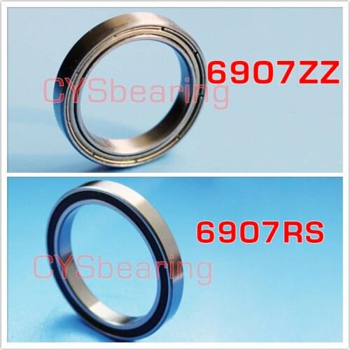 Quality 61907-2RS 61907 2RS 6907 6907ZZ radial 35mm shaft ball bearing 35x55x10mm 35*55*10mm 61907ZZ