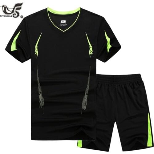 Plus size 7XL 8XL 9XL Summer New Mens Shorts Casual Suit Sportswear tracksuit Men Sets Pants Male sweatshirt Men Brand Clothing