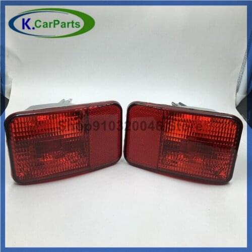 NEW Pair Left Right Tail Rear Bumper Fog Lamp Light Fit For Jeep Wrangler 07-16
