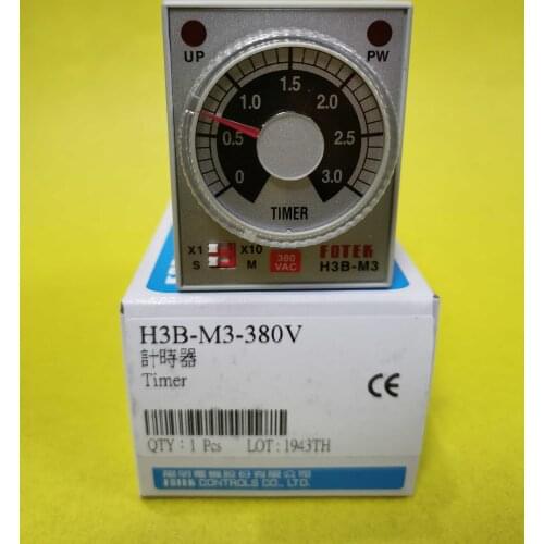 Original imported FOTEK Taiwan time relay H3B-M3-380V