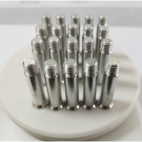 100pcs Aluminium alloy speed skating Axles skating frame axles roller skates parts Ultralight axles screw