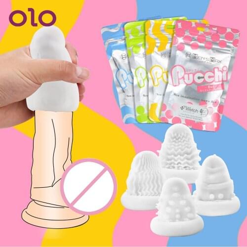 OLO Penis Trainer Erotic Male Masturbator Sex Toys For Men Sex Shop Portable Artificial Vagina Adult Products