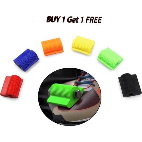 Universal Motorcycle Shift Gear Lever Pedal Rubber Cover Shoe Protector Foot Peg Fit for FZ8 MT09 YZF R1 R3 R25 NMAX XMAX TMAX