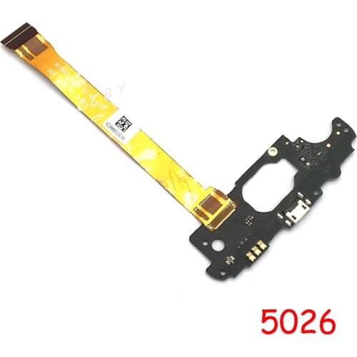 USB Charging Dock Port Flex Cable For Alcatel 3C 5026 5026D 1S 2020 5028 5028D USB Charger Dock Connector Board Microphone Flex
