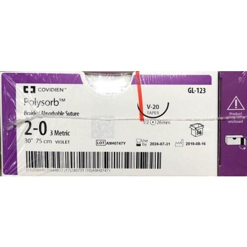 Covidien Suture GL-123 Covidien Suture GL-123