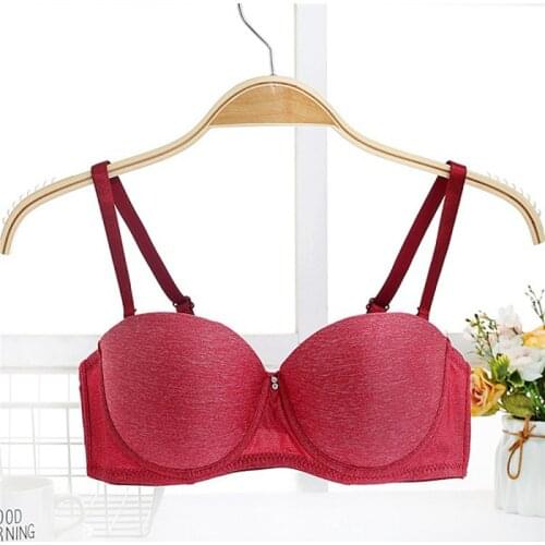Women Super Push Up Bra Brassier 2019 Sexy Seamless Bra Adjustable Back Closure Women Bra