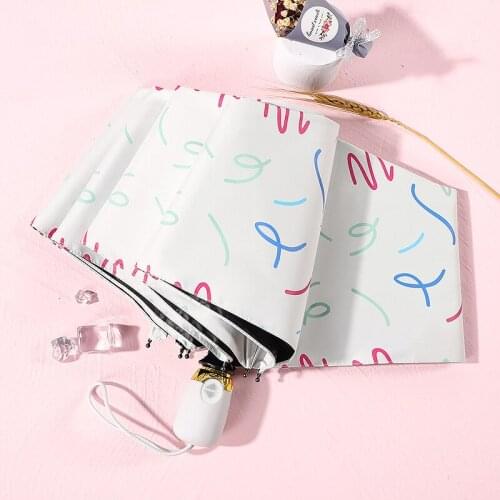 Windproof Automatic Umbrella Business UV Protect Umbrella For Women Girl Parasol Sunny &Rainy Folding Umbrellas sombrilla playa