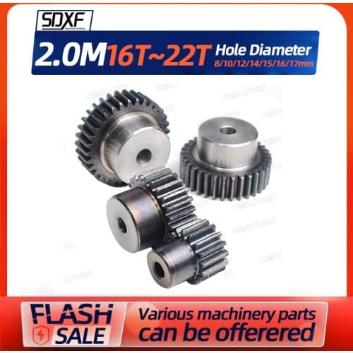 Pc2 mold belt gear with 16teeth to 22 teeth, 6/8/10/12mm straight gear convex gear
