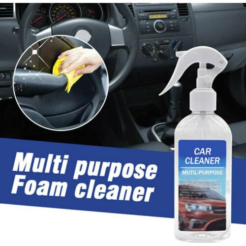 200ML Multi-functional Car Interior Cleaner for Stains Leather Fabric Car Interior Foam Cleaning Car Windshield Cleaning