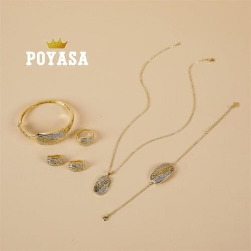 2020 June Caftan wedding jewelry set for women fashion jewelry set copper high quality jewelry set