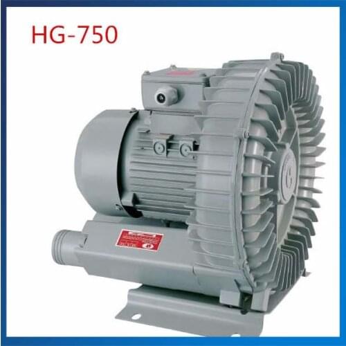 HG-750 50HZ/60HZ Vortex Blower Side Channel Blower Vacuum Pump 120M3/H Electric Air Pump
