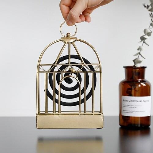 Creative metal mosquito coil holder Pan incense sandalwood dust tray Mosquito coil incense holder for hanging incense burner