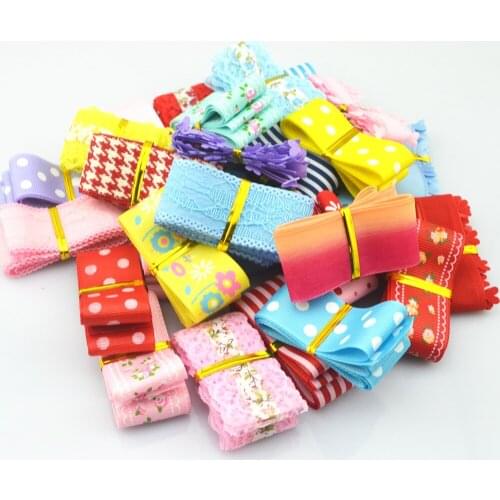 5Yards 2.5cm width Printed Grosgrain Ribbon wedding Party Decoration Wrap DIY crafts Packing Belt Hand work Child gift Accessory