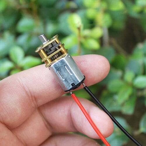 Micro N20 Motor DC 3V 6V 70RPM High Torque Mini Electric Motor Tiny Metal Gear Precision Gearwheel Gearbox Electronic Door Lock