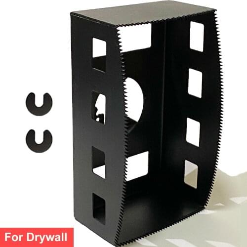 MiraShine Oscillating Multi Tool Saw Blade for Single Gang Outlet Box, For Multitool As Dewalt,Milwaukee, Makita, Dremel Etc